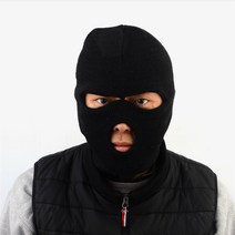 도둑복면 강도모자 방한 눈구멍비니 얼굴가리는