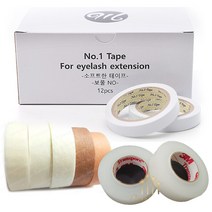 속눈썹연장 테이프 넘버원 투명 블링테이프 유키반 일본 반창고 3M 연장테이프 보플no! 속눈썹테이프, 투명클리어테이프/1ea, 1개
