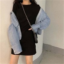 오노마 ONM 부드러운 파스텔컬러 베이직 코디 심플 무지 원피스 (7848267)