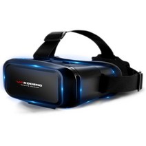 VR기계 3D Virtual Reality VR Glasses Support 0-600 Myopia Binocular 3D Glass Headset VR for 4-6.6 Inch Android Smartphone, One Size, VR Add