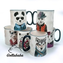 동물머그컵 머그잔 애니멀 카페, 여우