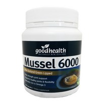 Good Health Mussel 6000 뉴질랜드 굿헬스 초록입홍합 300캡슐 1통
