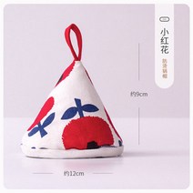 일본식 주방 귀여운 삼각형 다림질 냄비 모자 캐서롤 에나멜 냄비 원단 절연 장갑 클립 교수형 귀, 색깔12