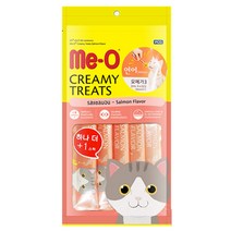 미오 크리미 15g 5개입 7개세트 고양이 간식, 1개, 연어