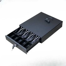 포스기금고 금전 출납기 등록기 돈통 현금 박스 서랍, 주황색검정색아크330동전상자