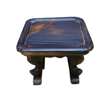 원목 개다리소반 정사각 미니 호족반 전통돌상 전통소품, 정사각 16cm