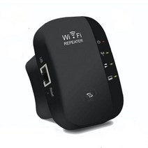 휴대용 라우터 OLAF 와이파이 신호 부스터 네트워크 300MBps 무선 리피터 익스텐더 앰프, [04] UK Black, 04 UK Black