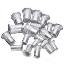 20pcs100pcs M4 M5 M6 M8 리벳 너트 키트 알루미늄 나사 인서트 혼합 세트 볼트 및, 100PCS