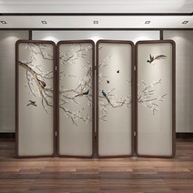 침실 쉼터 접이식 가벽 알파룸 장식 파티션 간이벽 거실 사무실 가림막, 45x180cm 소나무 단일 조각