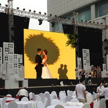 축구점수판 농구 풋살 스코어 4.8mm 3.9mm 접이식 렌탈 Led 스크린 전체 세트 결혼식 교회 무대 콘서트 이, 02 러시아어