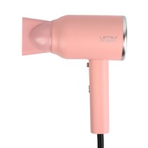 레츠퀸 헤어 드라이기 미니 휴대용 드라이어, 핑크