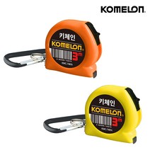 코메론 3m 6mm 줄자 KMC-74KN 키체인줄자(쿠키)
