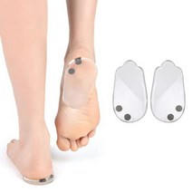 팔자걸음 교정 깔창 발뒷꿈치 실리콘 패드 걸음걸이 쏠림방지