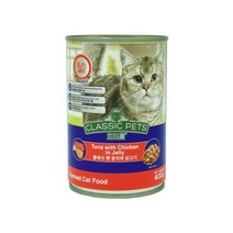 캣간식 참치 닭고기 캣캔 400g 길고양이간식 반려묘 동결건조간식 샤미즈 먹이 브리티시쇼트헤어 맛있는 샴