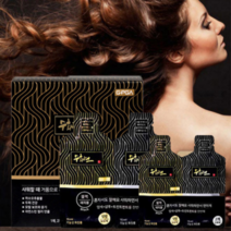 수화연 7분 염색 저자극 순한 천연 샴푸 탈모 새치 염색약 염모제 홈쇼핑, 블랙(6+1개)