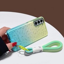 컬러 팔찌 삼성 S21 휴대 전화 케이스 소프트 케이스 Note20ultra 패션 다이아몬드 패턴 S20 투명 간단한 S10plus 그라디언트 A72 적합 Note10 + 실리콘