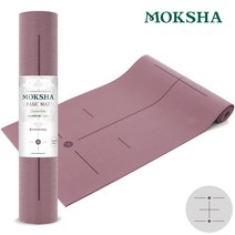 모크샤 베이직 요가매트 센터라인 - 가방증정, 베리
