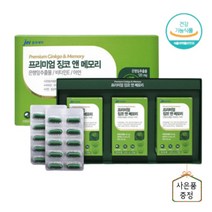 뇌 에 좋은 영양제 두뇌 건강 기억력 감퇴 인지력 개선 혈액순환 혈관 인지질 혈행개선 비타민E 아연 징코 은행잎 추출물 추천 식약처 인증, 징코영양제 2박스(6개)