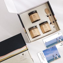 오월향 꿀 답례품 결혼식 웨딩 돌 160g*3개입 (기프트백/엽서 포함), [고급2] 벌집+벌집+벌집