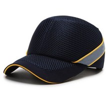 경량 안전모 산업용 초경량 안전 헬멧 모자 빨간색 작업 범프 캡 충돌 방지 하드 내부 쉘 보호 홈 작업 공장 운반 머리 보호, 검은색