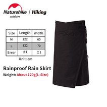 봄운동 남성등산복바지 남자 등산 바지 네이처하이크 Ultralight Rain Skirt 야외 의류 액세서리 하이킹