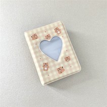 인생네컷앨범 초음파앨범 성장앨범 본식사진 웨딩포토북 만화 곰 사진 앨범 3 인치 포토카드 홀더 아이돌 카드 40 포켓 미니 인스탁스 폴라로이드, [02] Tiger