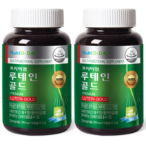 뉴트리디데이 프리미엄 루테인 골드, 2개, 350mg x 90캡슐
