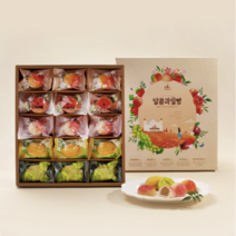[과자의 성] 달콤과일빵 15개입 선물세트 (5가지 맛) 예쁜 디저트 티타임
