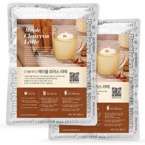 더블데이 메이플 츄러스 라떼 파우더 800G 2개 세트