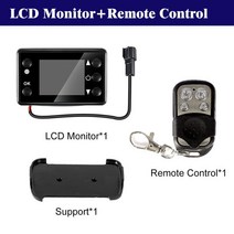 12V/ 24V 디젤 에어 히터 LCD 모니터 스위치 + 제어 보드 마더 자동차 주차 히터에 대한 원격, LCD With Remote