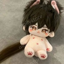 원신 20cm 무속성 아이돌 솜 인형 솜깅이 몸체 솜뭉치 동물 귀, 20cm 뼈대