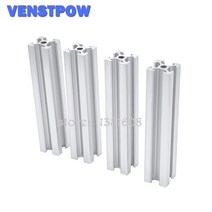 2020 알루미늄 프로파일 압출 선형 레일 DIY 3D 프린터 작업대 CNC용 길이 600mm ~ 800mm 750mm 로트당, 03 700mm