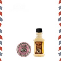 리우젤코리아 핑크 유성 포마드 1.3oz (35g) + 그루밍토닉 3.38oz (100ml), 1개