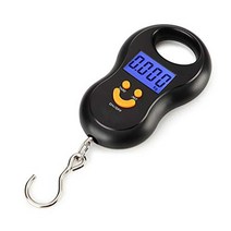 가정용 디지털 저울 주방 커피 베이킹 계량기 업소용 블랙 전자 50Kg 10g 교수형 저울 LCD 디지털 백라이트, 한개옵션2, 01 Model A, 한개옵션1