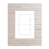 유니크시트 붙였다떼었다되는 만능점착 스위치커버6p 스티커, 위브아이보리