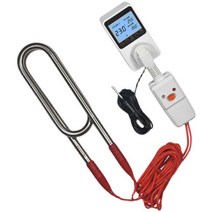 온수히터 봉히터 산업용 양식장 야외욕조 물끊이기, 구리 220V2000W(기존 온도 조절)