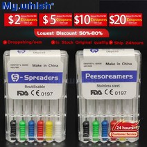 핸드 리머 볼트 6개/갑 치과 K/H/S/R 파일 루트 Canal 플러그 스프레더 K 리머 endododontics Limas 악기, 31 P 25MM NO.15