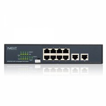 엠지컴/ NEXT-POE808FP 10/100Mbps 8포트 With 2 GbE Uplink FULL POE스위치(120W)