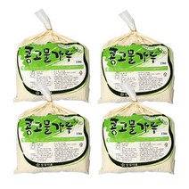 콩고물가루 2.5kg 4봉 박스 팥빙수 재료 인절미 떡 앙금 돼지껍데기 소스 콩가루 대용량, 10kg