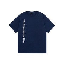 LMC 엘엠씨 VERTICAL FN TEE navy