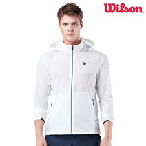 (나무) 윌슨 TPWS_1401 화이트 바람막이자켓 경량자켓 골프 테니스 등산 단체복