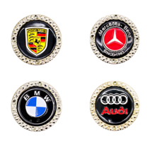 알뜨라미 골프 볼마커 자석클립 수입차 로고 필드용품 악세서리 선물 1P, 비엠떠블유