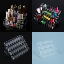 아크릴 4단 매니큐어 진열대 VER2 화장대트레이 네일정리함 립스틱정리함