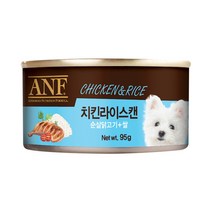 ANF 치킨 강아지캔 95g 캔, 1개, 치킨라이스