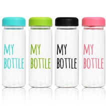 데이즈룸 어썸보틀 디자인 트라이탄 마이보틀(500ml)+파우치 세트, 블루+랜덤 보틀 파우치, 500ml