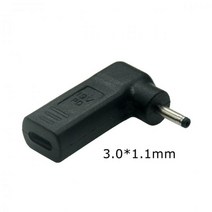PD USB 유형 C 여성 입력 DC 3.0mm x 1.1mm 전원 충전 어댑터 Acer 크롬 북 11 13 15 C720 C720p C740 CB3 R11, 01 Adapter
