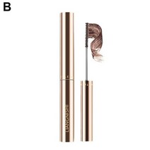 번지지않는마스카라 워터프루프 롱래쉬 컬러 볼륨 속눈썹픽서 7d 연장 블랙 브라운 래쉬 연장 아이 래쉬 브러쉬 뷰티 메이크업 롱 웨어링 골드, 갈색, 1개