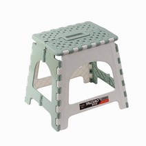 스툴스 사각 접이식 의자 그린 S12896 플라스틱의자 가구 DIY 인테리어 편의 소품
