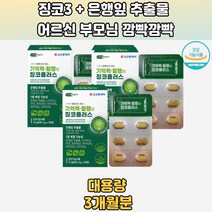 7중복합기능성 징코플러스 은행잎 비타민 B 3개월분 뇌건강식품 기억력좋아지는법 기억력향상 인지기능개선 기억력강화 뇌건강 기억력개선건강기능식품 혈관