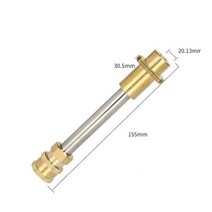 물호스 고압분사기 매직호스 물대포 Karcher Lavor Bosch Nilfisk Interskol 용 1/4 퀵 커플러가있는 고압 와셔 건 자동차 확장 어댑터, For Karcher K